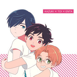 This is a pixiv picture whose title is さらくがき2【悠燕／カズトオ】.