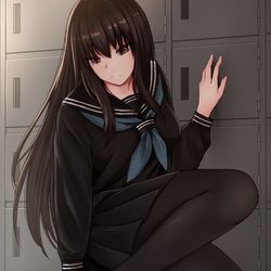 This is a pixiv picture whose title is 重力の特異点.