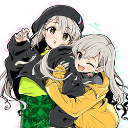 This is a pixiv picture whose title is miroir.