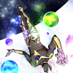 This is a pixiv picture whose title is アルジュナオルタ.