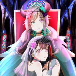 This is a pixiv picture whose title is バンドリ落書きまとめ（６月分）.