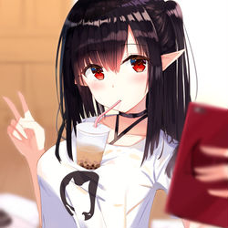 This is a pixiv picture whose title is 可露希尔.
