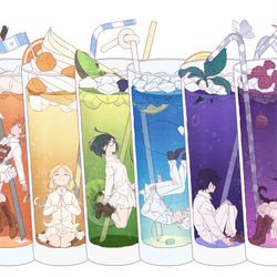 This is a pixiv picture whose title is 夏.
