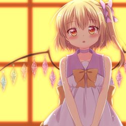 This is a pixiv picture whose title is 告られフランちゃん.