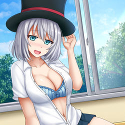 This is a pixiv picture whose title is Senpai~.