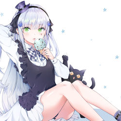 This is a pixiv picture whose title is hk416.
