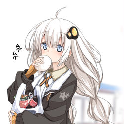 This is a pixiv picture whose title is 買い食いあかりちゃん.