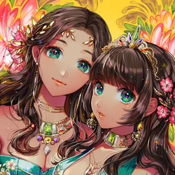 This is a pixiv picture whose title is TROPICAL PRINCESS.
