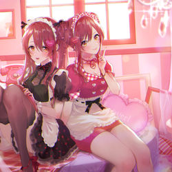This is a pixiv picture whose title is 大崎姉妹.
