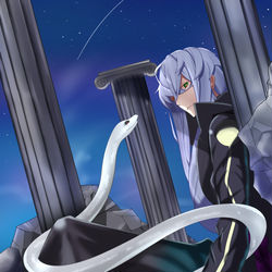 This is a pixiv picture whose title is 【アスクレピオス】.
