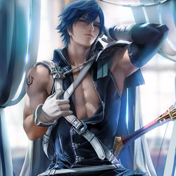 This is a pixiv picture whose title is 火炎之纹章: 克罗姆 Chrom.