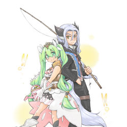 This is a pixiv picture whose title is ディラフレ.