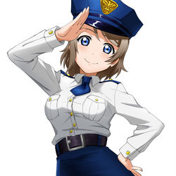 This is a pixiv picture whose title is 婦警の曜.