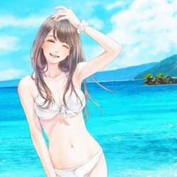This is a pixiv picture whose title is 夏だしっ！！.