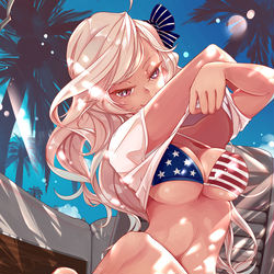 This is a pixiv picture whose title is Fourth of Julyのブルックリン.