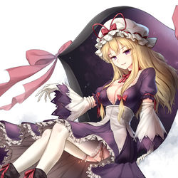 This is a pixiv picture whose title is 紫.