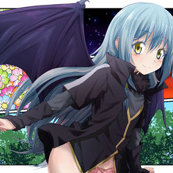 This is a pixiv picture whose title is ↑魔王リムル ↓かわいいおぱんつ.