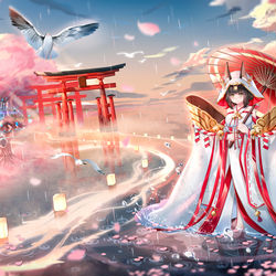 This is a pixiv picture whose title is 【圣域·誓约之地】.
