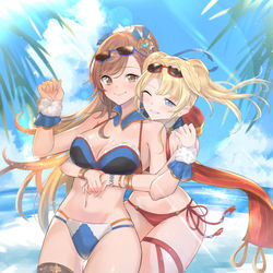 This is a pixiv picture whose title is 水着ゼタベア.
