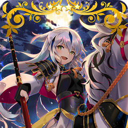 This is a pixiv picture whose title is 軍神.