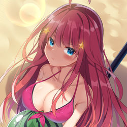 This is a pixiv picture whose title is 素直になれない.