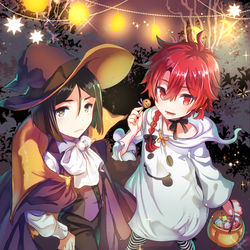 This is a pixiv picture whose title is 先生と僕まとめ.