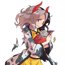 This is a pixiv picture whose title is やられ潤美立ち絵 表情差分.
