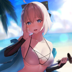 This is a pixiv picture whose title is マスター！見回りに行きませんか？.