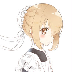 This is a pixiv picture whose title is メイドさん.