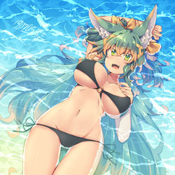 This is a pixiv picture whose title is ビキニスタイル.