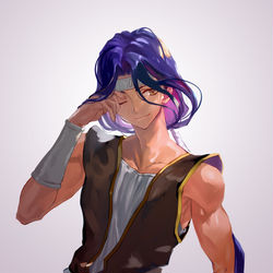This is a pixiv picture whose title is ホークアイ.
