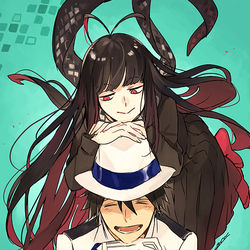 This is a pixiv picture whose title is お竜さんと龍馬さん.