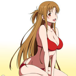 This is a pixiv picture whose title is アスナ.