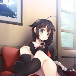 This is a pixiv picture whose title is 時雨さん.