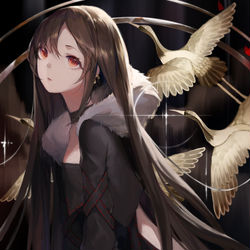 This is a pixiv picture whose title is 虞姬.