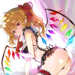 This is a pixiv picture whose title is ベビードールフラン.