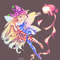 This is a pixiv picture whose title is クラウンピース！.