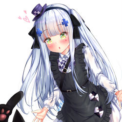 This is a pixiv picture whose title is HK416.
