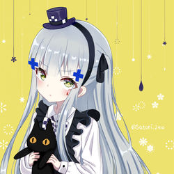 This is a pixiv picture whose title is HK416ちゃん.