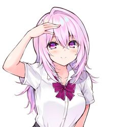This is a pixiv picture whose title is 夏服桜さん.