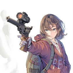 This is a pixiv picture whose title is 格好いい鉄砲　ほか.