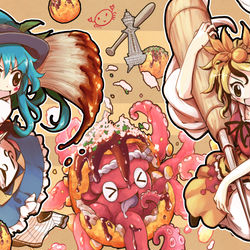 This is a pixiv picture whose title is 東方好っきやねん！.