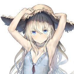 This is a pixiv picture whose title is 【C96】天使ちゃんまとめ本表紙&告知.