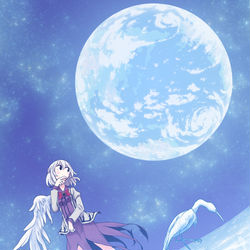This is a pixiv picture whose title is 東方アレンジＰＶ「ははうさぎ」【森羅万象】.