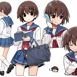 This is a pixiv picture whose title is 咲詰.