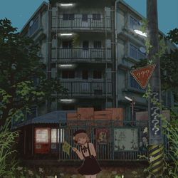 This is a pixiv picture whose title is 大禍.