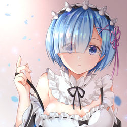 This is a pixiv picture whose title is レム.