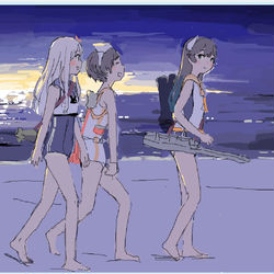 This is a pixiv picture whose title is 非制服.