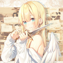 This is a pixiv picture whose title is sword.