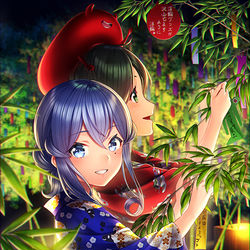 This is a pixiv picture whose title is 願い事はなんですか？.
